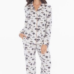 NWOT Soma Christmas Ornament Pajama Pants Set M/L